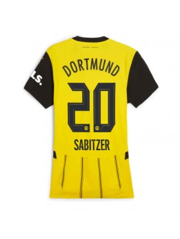 Borussia Dortmund Marcel Sabitzer #20 Heimtrikot für Frauen 2024-25 Kurzarm